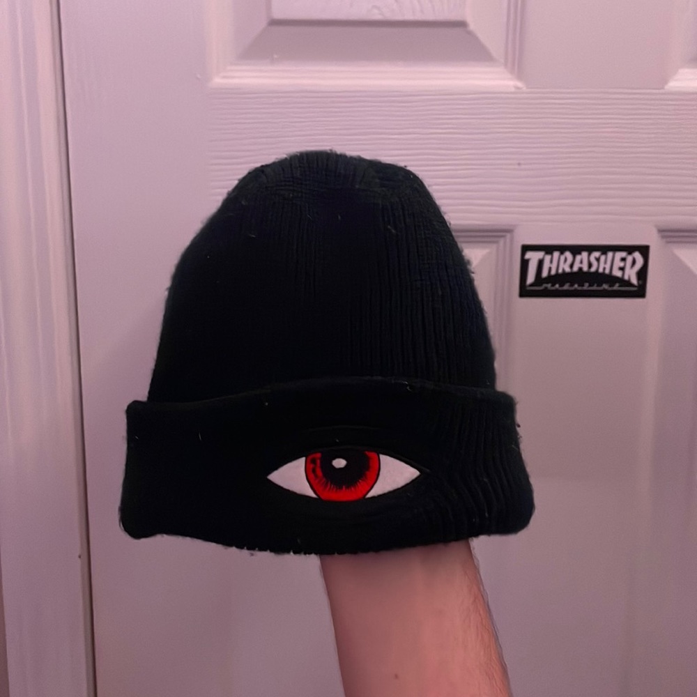 Toy machine red eye beanie